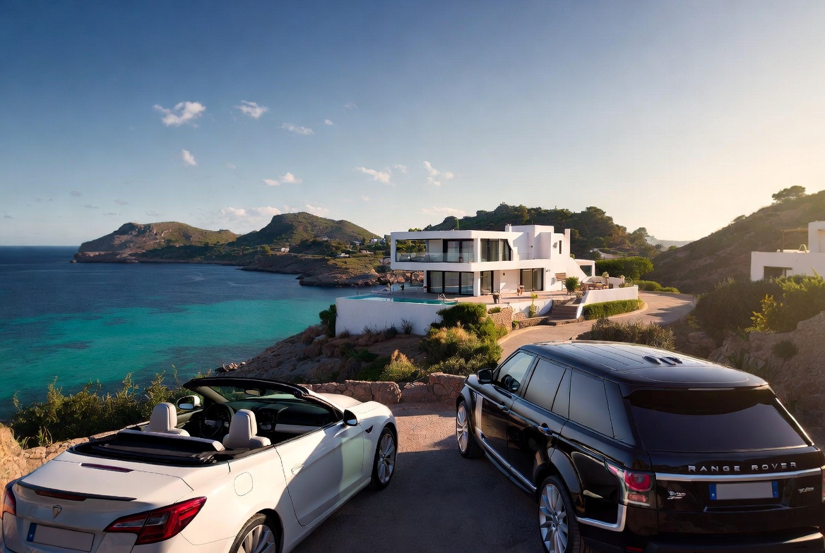 Luxury car rental service in Mallorca and Ibiza